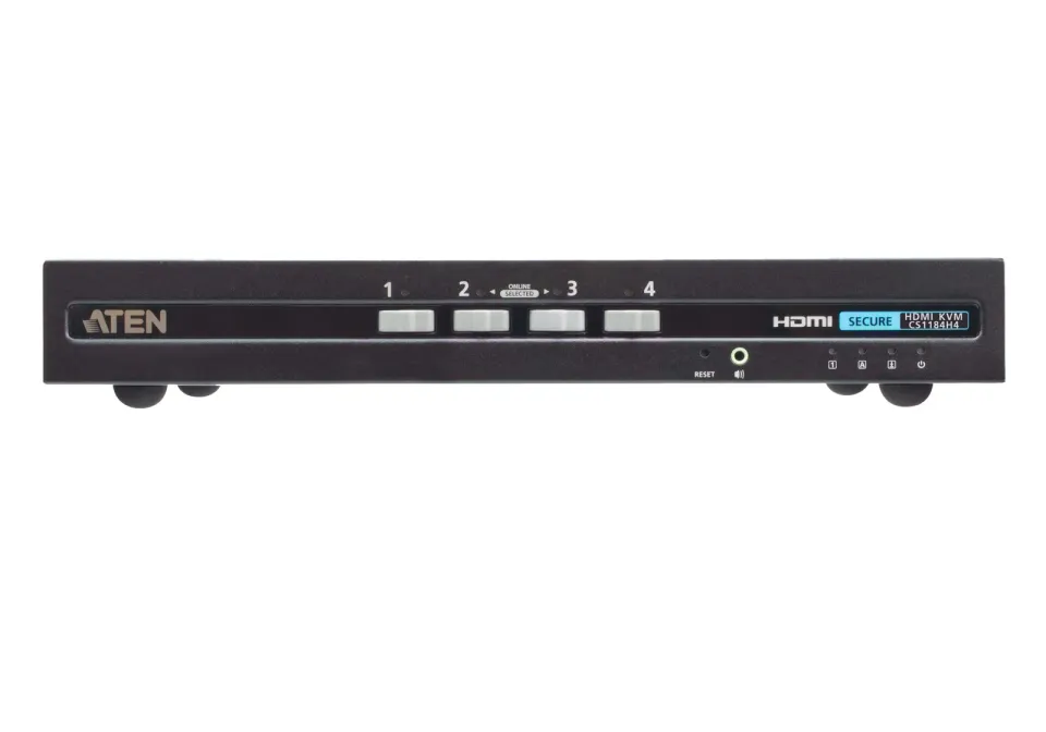 Aten CS1184H4-AT-G 4-Port USB HDMI Zabezpečený KVM přepínač (PSD PP v4.0 kompati