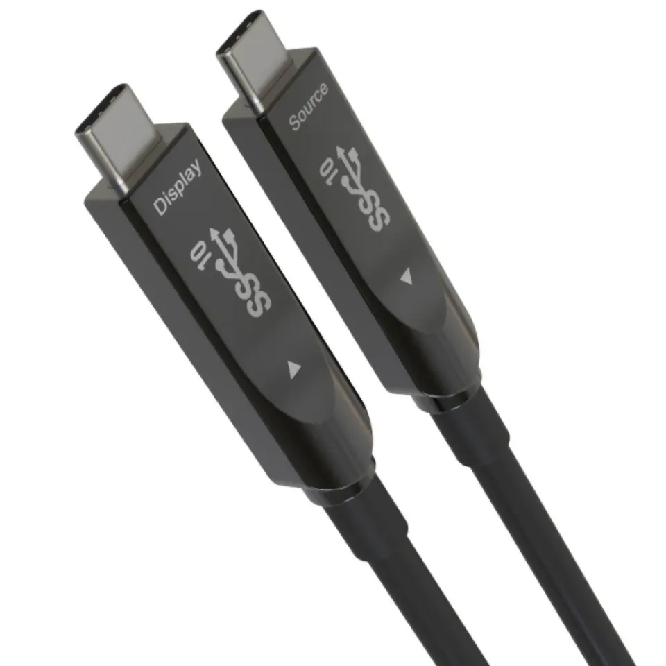 PremiumCord USB-C kabel GEN2 AOC DP1.4 video rozlišení 8K@60Hz a 4K@144Hz 10Gbps