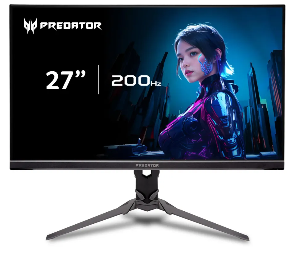 ACER LCD Predator XB273UX1bmiiprx,27" IPS LED,2560x1440,200Hz,350nits,1ms,HDMI,DP,Audio,Repro,Vesa,Black
