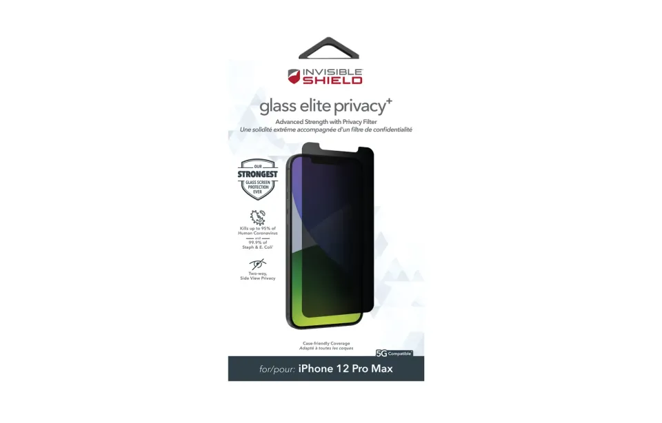 ZAGG Invisible Shield Elite Privacy + sklo iPhone 12 Pro Max