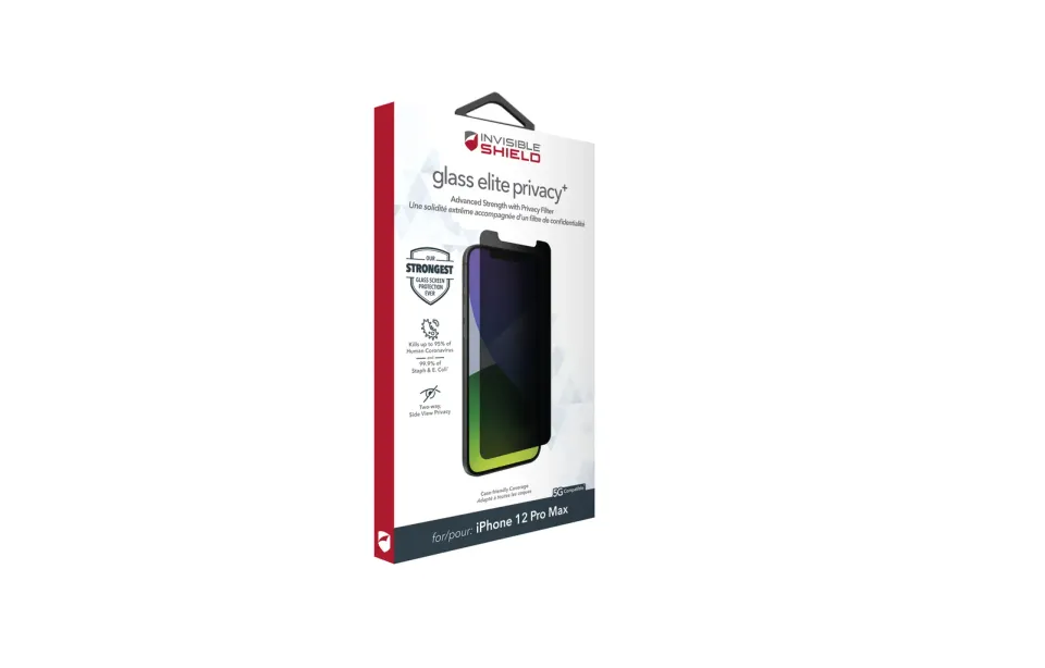 ZAGG Invisible Shield Elite Privacy + sklo iPhone 12 Pro Max