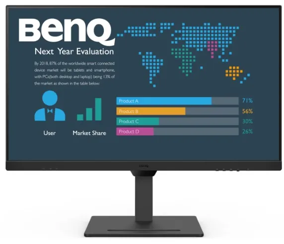 BenQ LCD BL3290QT 31.5" IPS/2560 × 1440/75Hz/5ms/DP/HDMI/4xUSB/USB-C/vesa/repro/