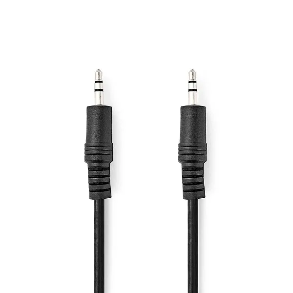 Nedis CAGL22000BK20- Stereo Audio Kabel | 3,5mm Zástrčka - 3,5mm Zástrčka | 2 m