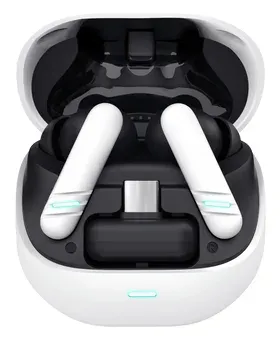 TRUST sluchátka GXT 409 Oxxie, špunty, Bluetooth, RF 2.4GHz, USB-C Přijímač, bílá