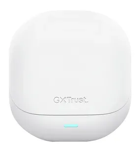 TRUST sluchátka GXT 409 Oxxie, špunty, Bluetooth, RF 2.4GHz, USB-C Přijímač, bílá