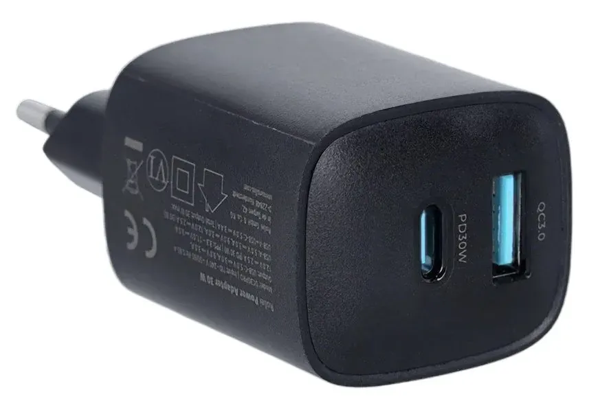Rollei nabíjecí adapter/ 1x USB-C/ 1x USB-A/ 30 W