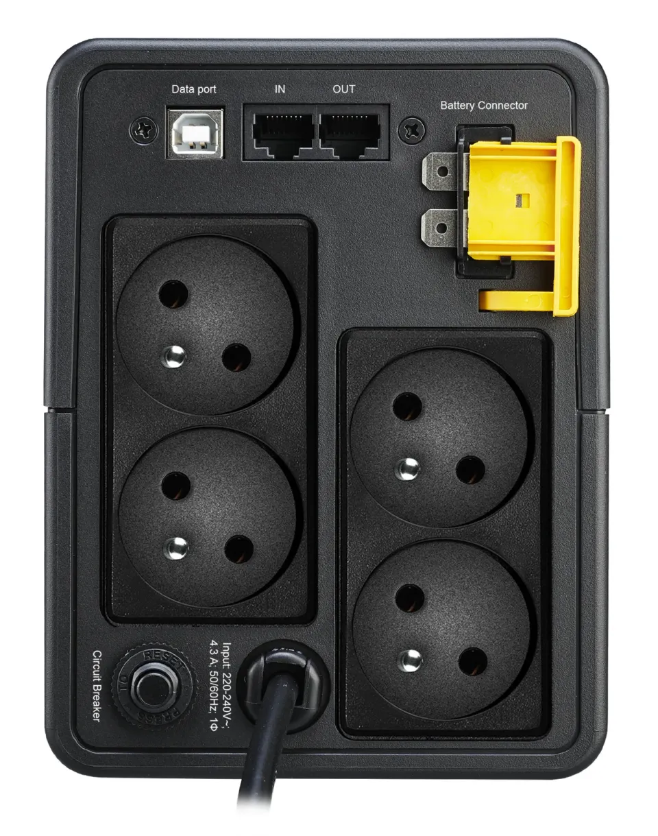 APC Back-UPS 950VA, 230V, AVR, French Sockets (520W) - CZ zásuvka