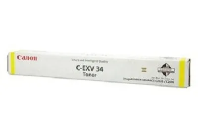 Canon toner C-EXV 34 pro IR-C2x20 a IR-C2x30 / Yellow / 19000str.