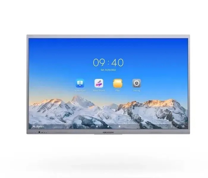 HIKVISION interaktivní dotykový panel 65", 4K, 45points touch ,Android 12 OTA to Android 13, 8+128GB Google apps (EDLA )