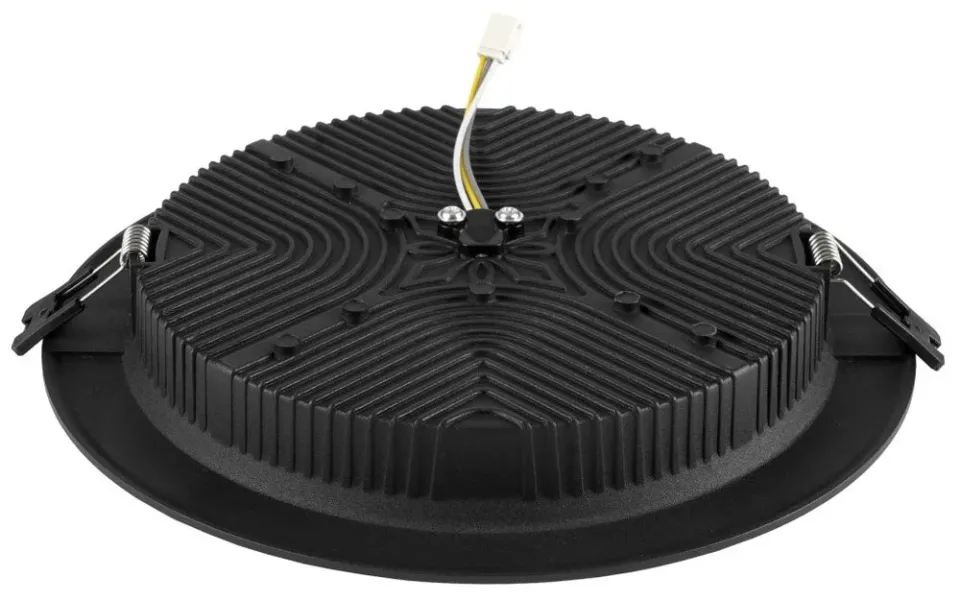 IMMAX NEO DOWN SMART podhledové (stropní) svítidlo, 23cm, 36W, s podporou BEACON, CCT, stmívatelné, Wi-Fi, TUYA, černé