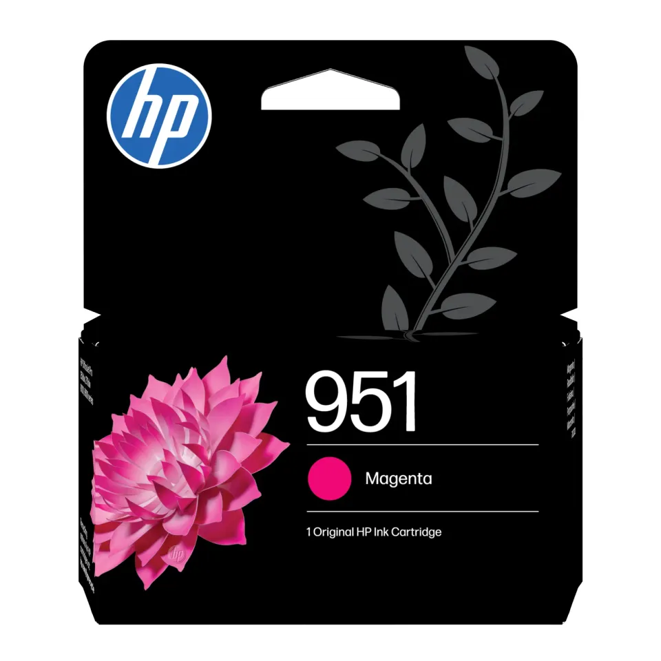 HP CN051AE originální náplň purpurová č.951 malá (cca 700 stran, magenta, pro OJ 8610, 8620)