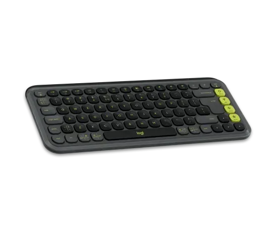 PROMO Pop Icon Keyboard bluetooth, Graph/green US