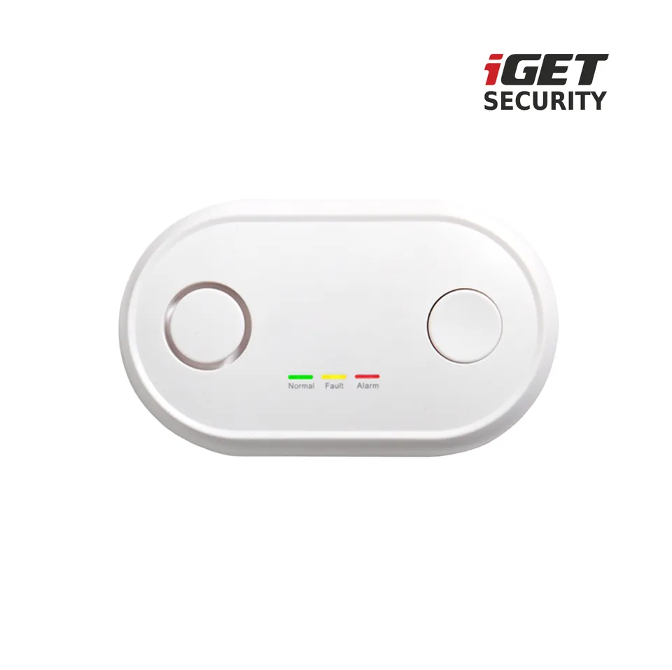 iGET SECURITY MP19 - Bezdrátový detektor CO (oxidu uhelnatého) pro alarm iGET SE