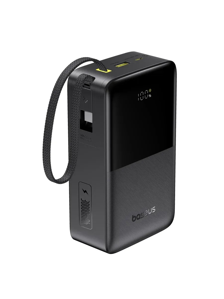 Baseus EnerFill FC51 Bipow 2 Pro 22.5W Powerbanka 30000mAh Cosmic Black