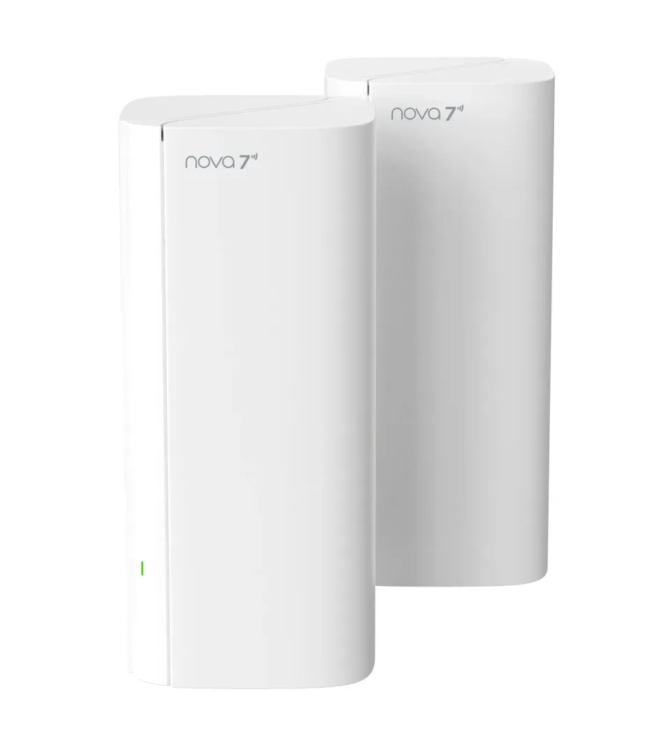 Tenda Nova ME3 Pro (2-pack) WiFi 7 BE3600 Mesh Gigabit system, router, 6x GLAN/GWAN, VPN, CZ app