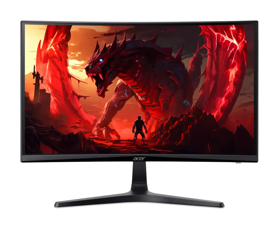 ACER LCD Nitro ED240QP0bi,23.6"Curved,1920x1080@144Hz,250cd/m2,178°/178°,1ms,VGA,HDMI,FreeSync,VESA,Black