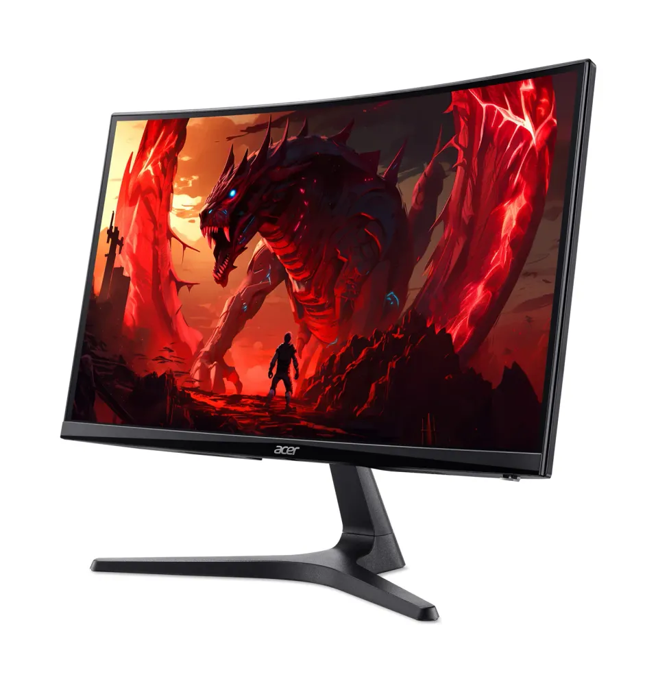 ACER LCD Nitro ED240QP0bi,23.6"Curved,1920x1080@144Hz,250cd/m2,178°/178°,1ms,VGA,HDMI,FreeSync,VESA,Black