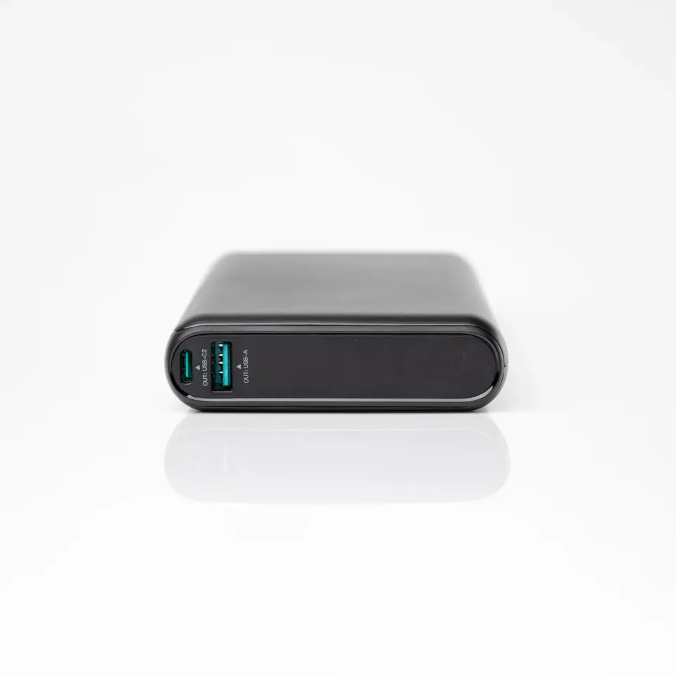 Platinet Powerbanka 30000 mAh 100W Power Delivery, 2xUSB-C, 1xUSB-A, černá