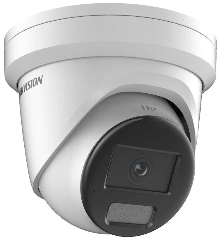 Hikvision DS-2CD2347G2H-LIU(2.8mm)(eF) - 4MPix IP Turret Hybrid ColorVu AcuSense kamera; WDR 130dB, mikrofon, IP67