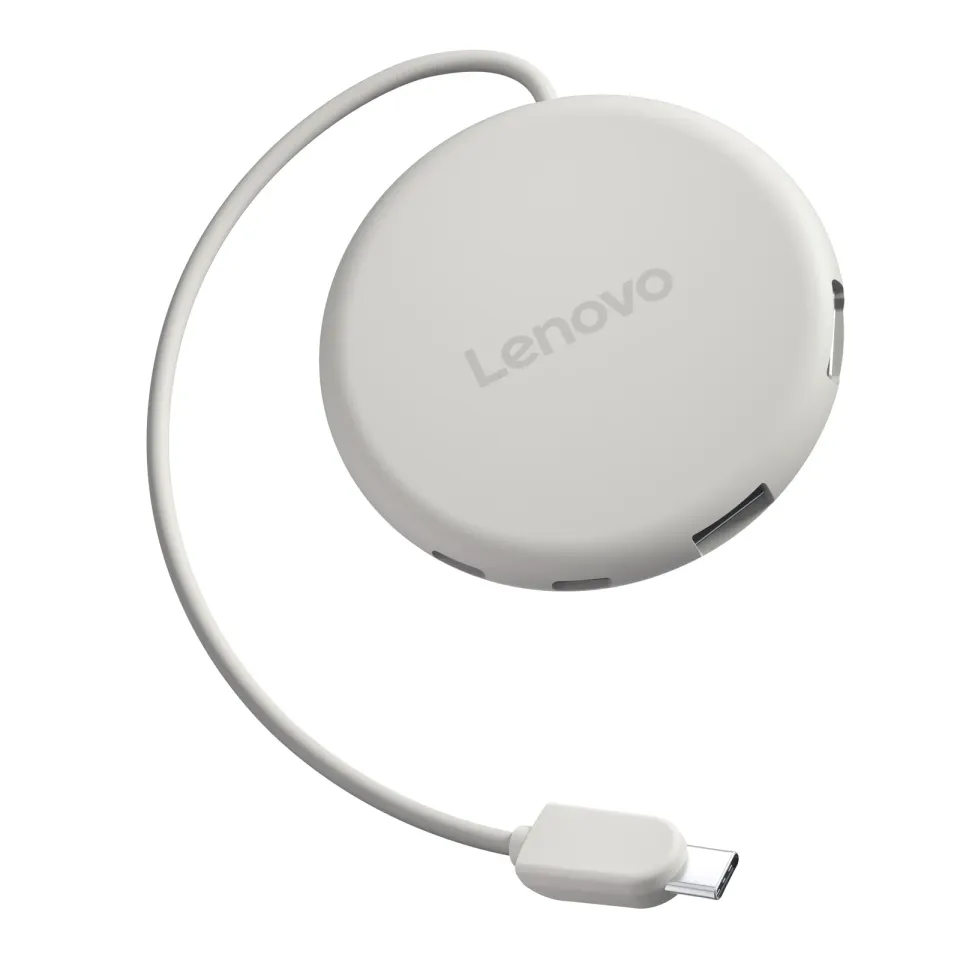 Lenovo Slim USB-C 3.2 Hub; 1x HDMI, 1x USB-A, 1x USB-C out, 1x USB-C in