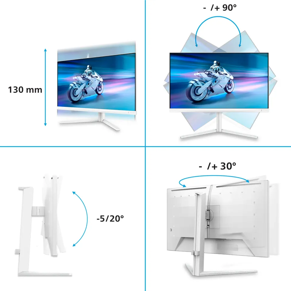 Philips LCD herní 27M2N6501L 27" QD-OLED/2560x1440@240Hz/0,03ms/400cd/2xHDMI/DP/
