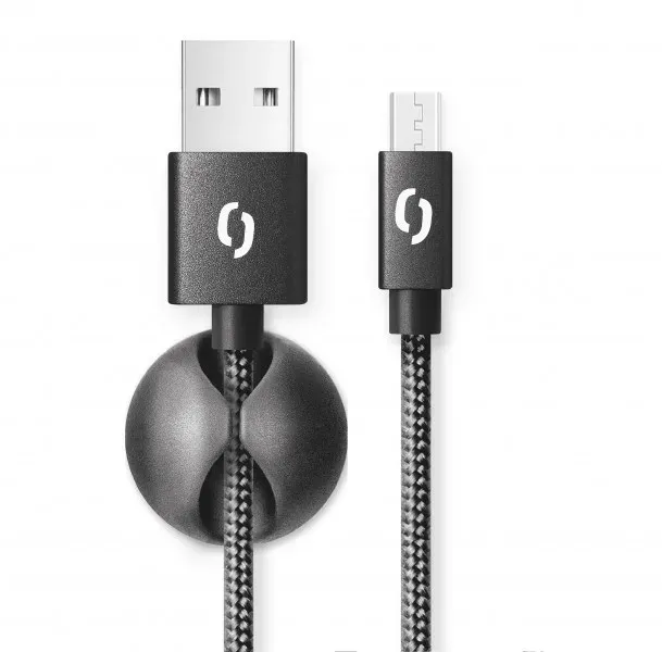 ALIGATOR PREMIUM 2A kabel, Micro USB 2m, černý