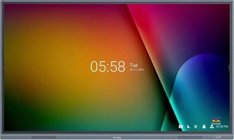ViewSonic Multi Touch Display IFP7533-G/ 75"/ UHD/450nits, 5000:1, 8G RAM/128GB/HDMI/VGA/USB-C /RJ45 x2, RS232 x1, Grey