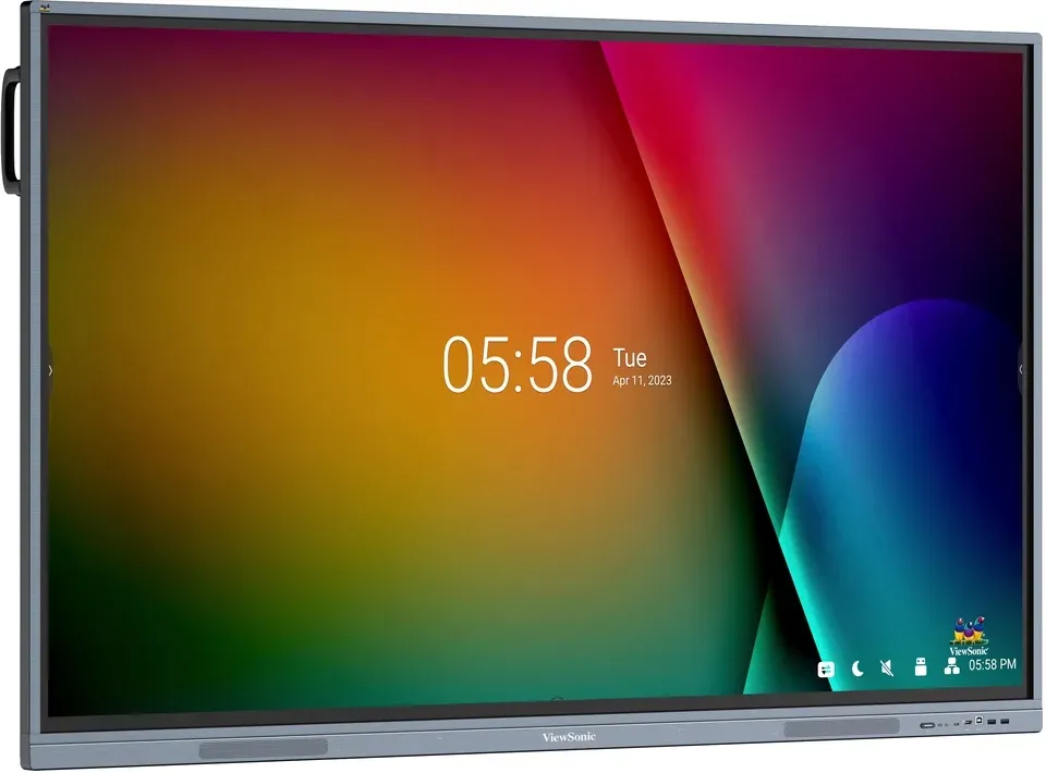 ViewSonic Multi Touch Display IFP7533-G/ 75"/ UHD/450nits, 5000:1, 8G RAM/128GB/HDMI/VGA/USB-C /RJ45 x2, RS232 x1, Grey