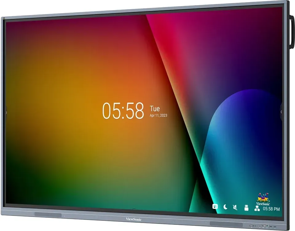 ViewSonic Multi Touch Display IFP7533-G/ 75"/ UHD/450nits, 5000:1, 8G RAM/128GB/HDMI/VGA/USB-C /RJ45 x2, RS232 x1, Grey