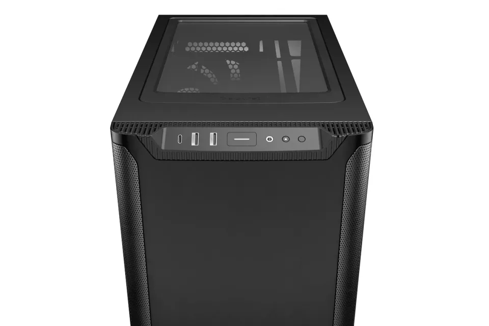 Be quiet! skříň PURE BASE 501 / ATX / 2x140mm fan / USB-C / černá