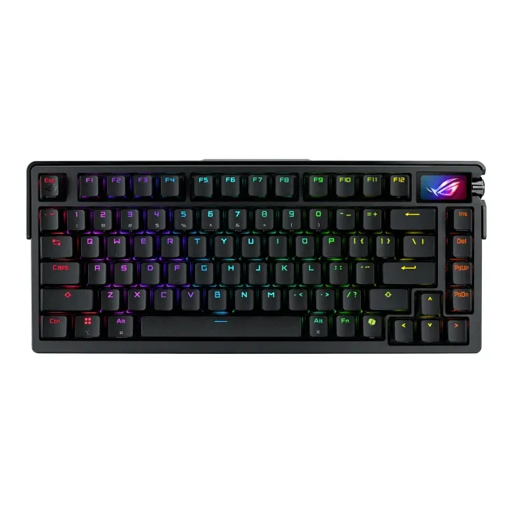 ASUS Klávesnice ROG Azoth Extreme, Mechanická, Bezdrátová BT, RF 2.4GHz, US, černá