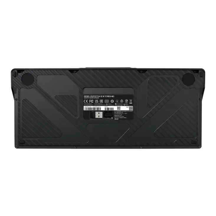 ASUS Klávesnice ROG Azoth Extreme, Mechanická, Bezdrátová BT, RF 2.4GHz, US, černá