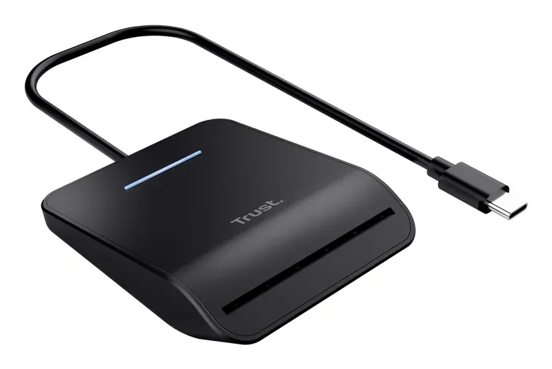 TRUST čtečka karet PRIMO (DNI, smartcard), externí, USB-C