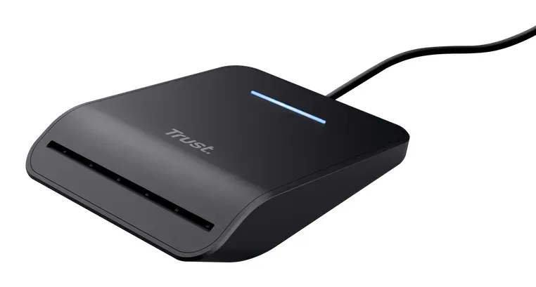 TRUST čtečka karet PRIMO (DNI, smartcard), externí, USB-C