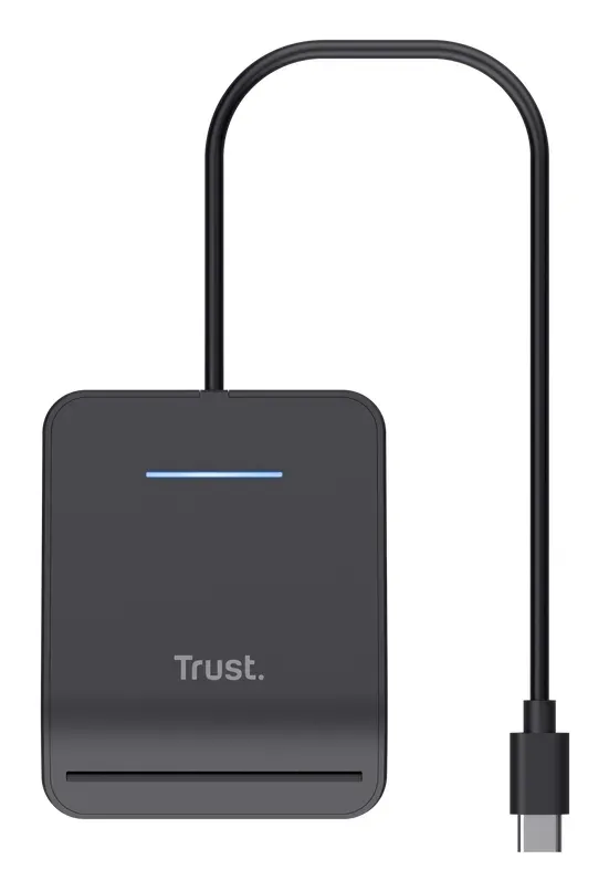 TRUST čtečka karet PRIMO (DNI, smartcard), externí, USB-C