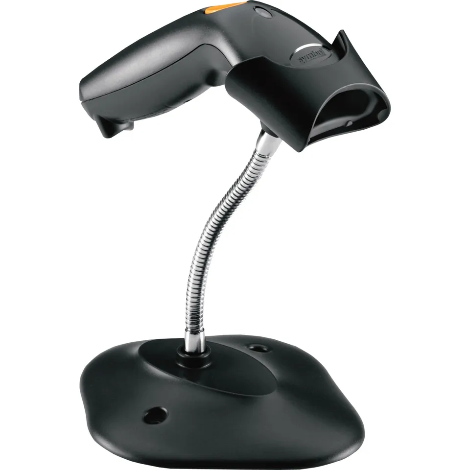 Zebra/Motorola čtečka LS1203, snímač čarového kódu, KIT, black, USB