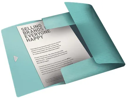Esselte desky na dokumenty PP Colour'Breeze, svěží modrá
