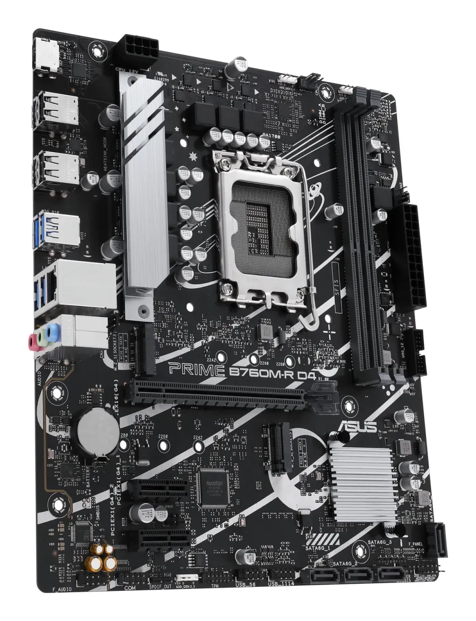 ASUS MB Sc LGA1700 PRIME B760M-R D4, Intel B760, 2xDDR4, 1xHDMI, mATX