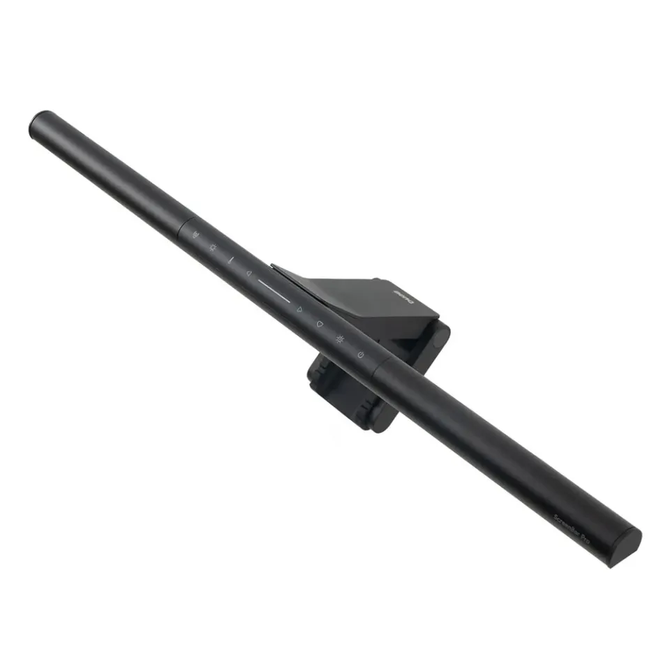 BenQ ScreenBar Pro Black | LED lampa na monitor, 5 funkci, USB-C, zdroj,držak na