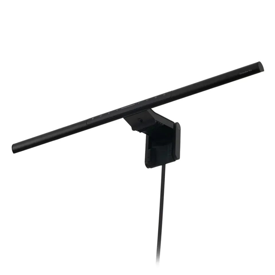 BenQ ScreenBar Pro Black | LED lampa na monitor, 5 funkci, USB-C, zdroj,držak na