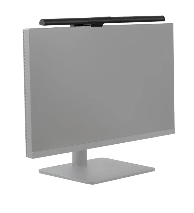 BenQ ScreenBar Pro Black | LED lampa na monitor, 5 funkci, USB-C, zdroj,držak na