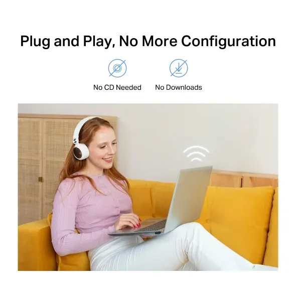 TP-Link Mercusys MA20NB AC650 Nano Wi-Fi Bluetooth USB Adaptér