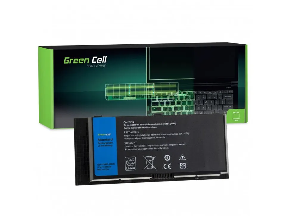 Green Cell Battery FV993 for Dell Precision M4600 M4700 M4800 M6600 M6700 (DE74)