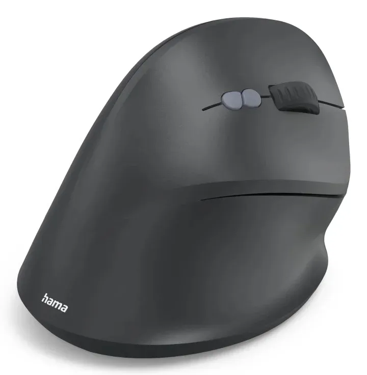 Hama vertikální ergonomická bezdrátová myš EWM-600R, pro praváky, nabíjecí, Multi Device