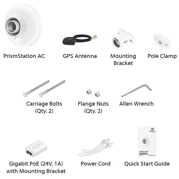 UBIQUITI PrismStation PS-5AC - airMax AC, pouze jednotka - bez antény