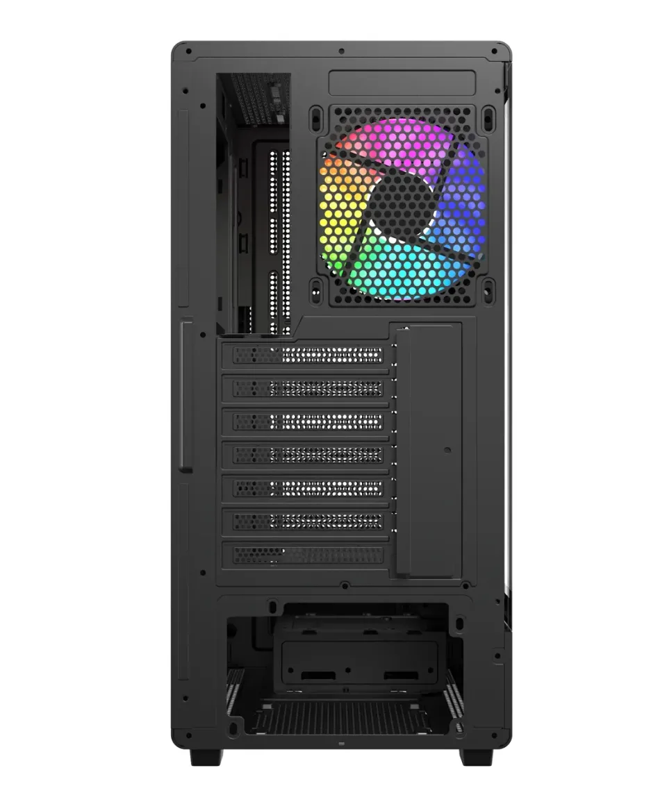 FSP M221-BA/Midi Tower/Transpar./Černá