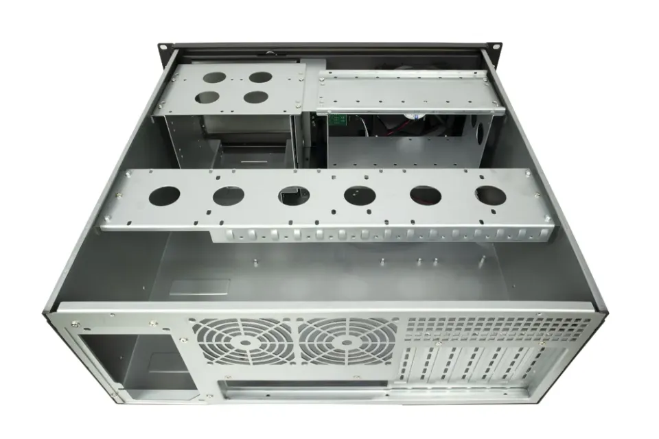 1stCOOL IPC 19in 4U-450 server case 19" černá (black) bez zdroje, hloubka 450mm, rack mount
