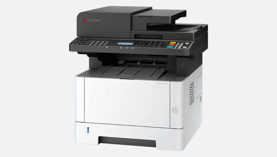 Kyocera ECOSYS MA3500fx, A4 MFP, čb, 35ppm, 1200 dpi, 512MB, duplex, LAN, start. tonery 1000str., LCD