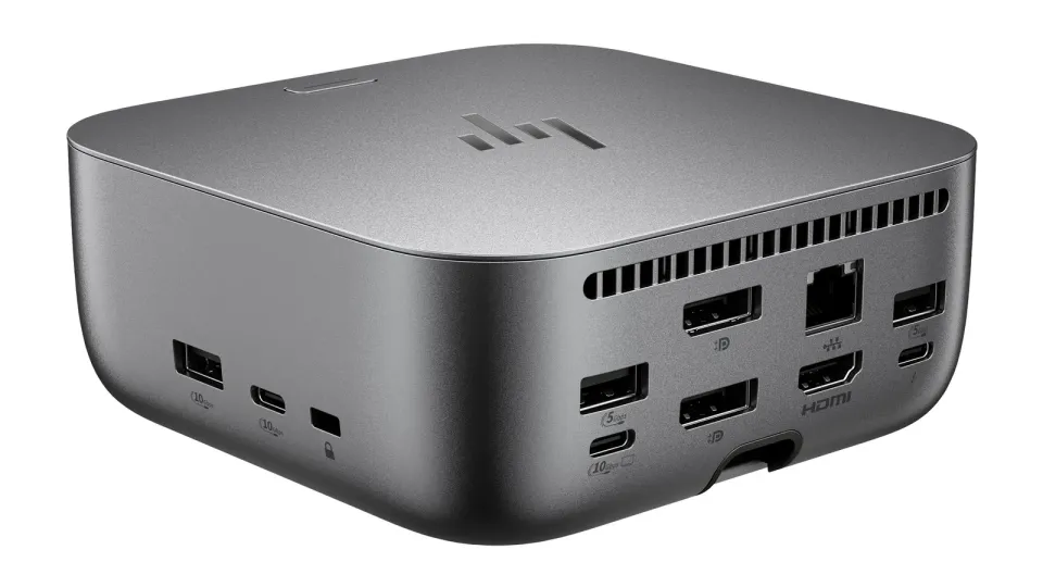 HP Dock - Thunderbolt 180W G6 1xTB4, 3xUSB 3.2 G2, 2xUSB 3.2 G1, 3xUSB-C 3.2, HDMI 2.1, 2xDP 1.4, 1xRJ45 2.5Gbps