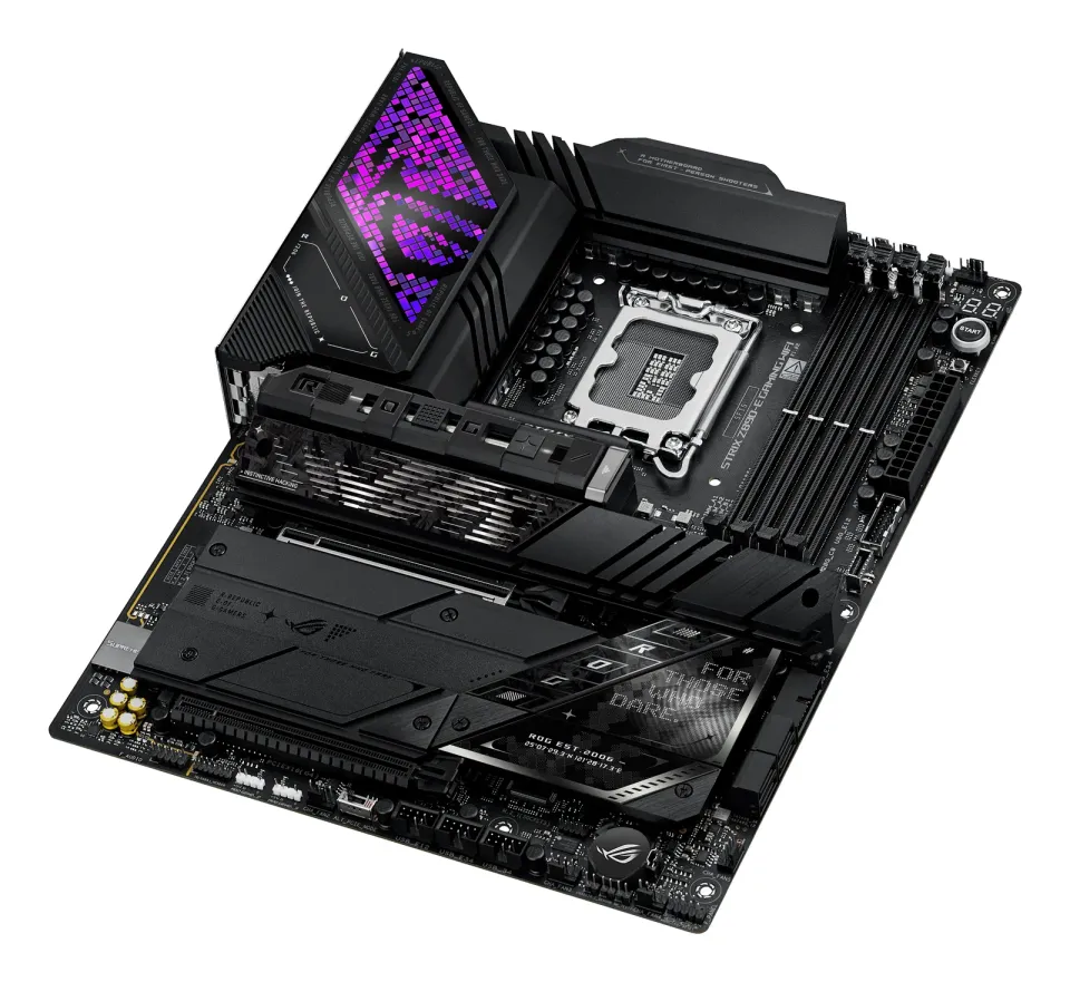 ASUS MB Sc LGA1851 ROG STRIX Z890-E GAMING WIFI, Intel Z890, 4xDDR5, 1xDP, 1xHDMI, 2xThunderbolt, WI-FI, ATX